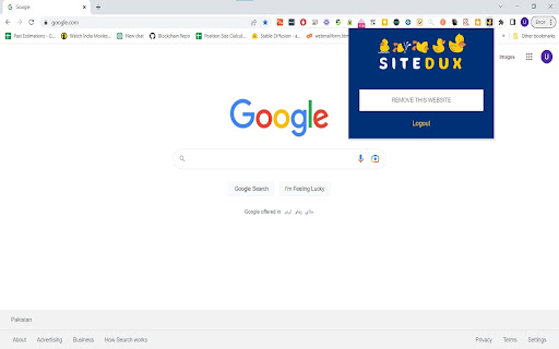 Sitedux  from Chrome web store to be run with OffiDocs Chromium online