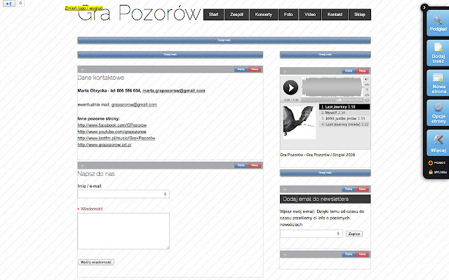 Siteor  from Chrome web store to be run with OffiDocs Chromium online