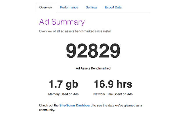 site sonar  from Chrome web store to be run with OffiDocs Chromium online