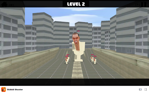 Skibidi Shooter Action  Arcade  Shooting  Funny Game  from Chrome web store to be run with OffiDocs Chromium online