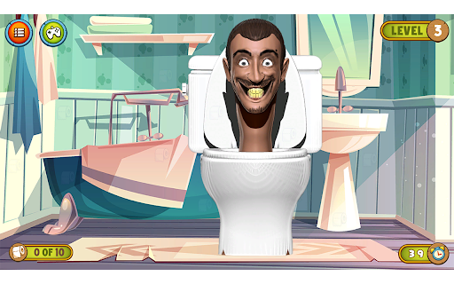 Skibidi Toilet Hidden Toilet Papers  from Chrome web store to be run with OffiDocs Chromium online