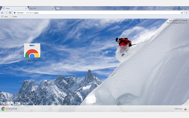 Skiing  from Chrome web store to be run with OffiDocs Chromium online
