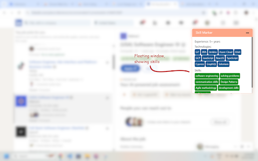 Skill Marker  from Chrome web store to be run with OffiDocs Chromium online