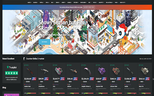 Skinport OCO Helper  from Chrome web store to be run with OffiDocs Chromium online