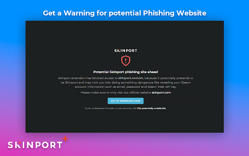 Skinport Plus  from Chrome web store to be run with OffiDocs Chromium online
