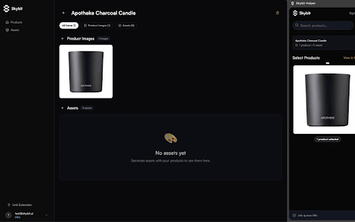 Skybit Helper  from Chrome web store to be run with OffiDocs Chromium online
