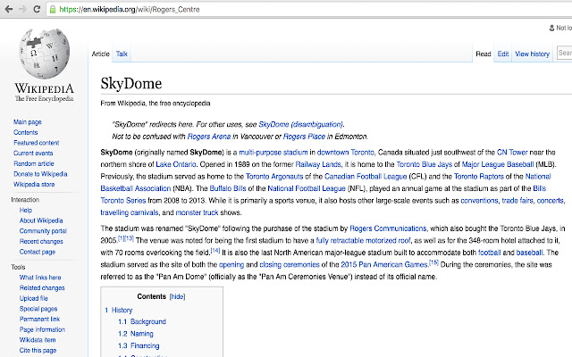 يتم تشغيل SkyDome Forever من متجر Chrome الإلكتروني مع OffiDocs Chromium عبر الإنترنت