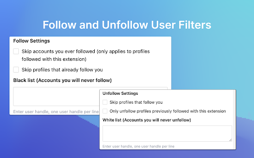 SkyFollow Bluesky Mass Follow Tool  from Chrome web store to be run with OffiDocs Chromium online