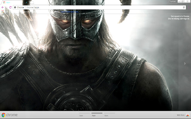 Skyrim 1920X1080  from Chrome web store to be run with OffiDocs Chromium online