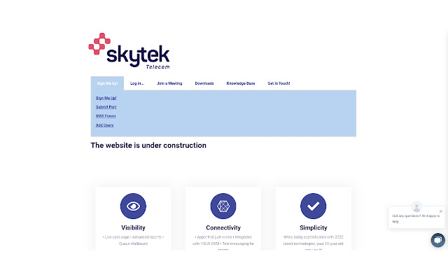 Skytek Telecom  from Chrome web store to be run with OffiDocs Chromium online
