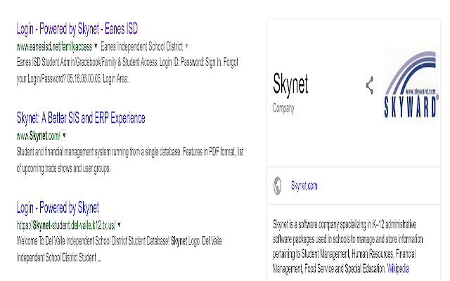 Skyward to Skynet  from Chrome web store to be run with OffiDocs Chromium online