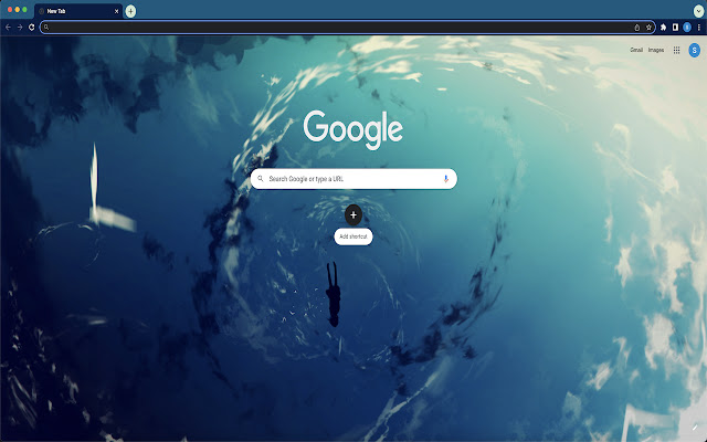 Sky Water Theme  from Chrome web store to be run with OffiDocs Chromium online
