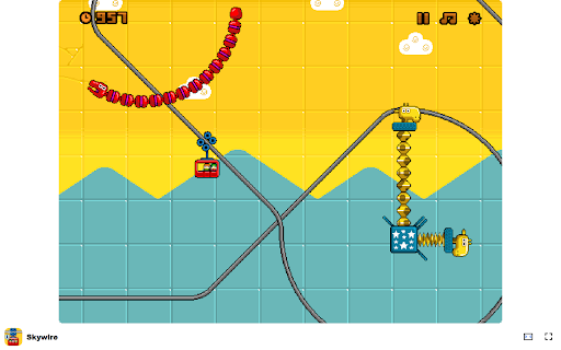 Skywire Two Player  Racing  Animal  Action Game  from Chrome web store to be run with OffiDocs Chromium online