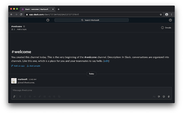 Slack Toggle Sidebar  from Chrome web store to be run with OffiDocs Chromium online