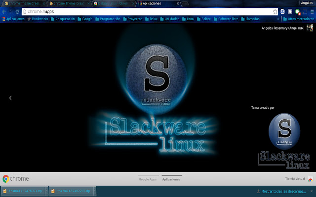 Slackware Linux  from Chrome web store to be run with OffiDocs Chromium online