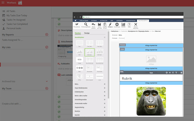Slack Workast image view  from Chrome web store to be run with OffiDocs Chromium online
