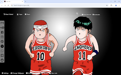 Slam Dunk Wallpaper  from Chrome web store to be run with OffiDocs Chromium online