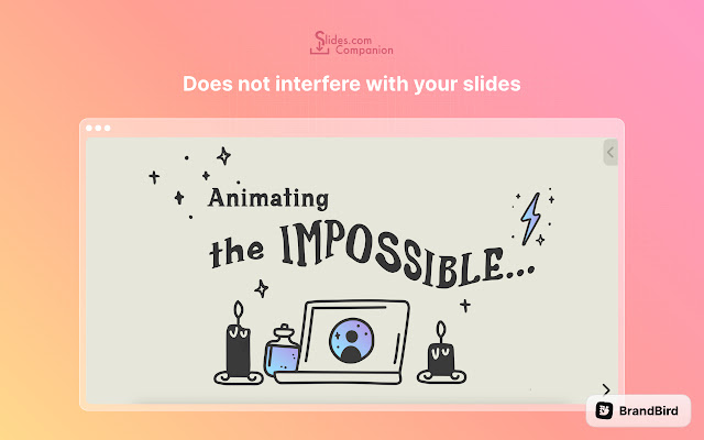 Slides.com Companion  from Chrome web store to be run with OffiDocs Chromium online