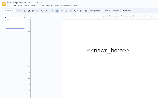Slides RSS Injector  from Chrome web store to be run with OffiDocs Chromium online