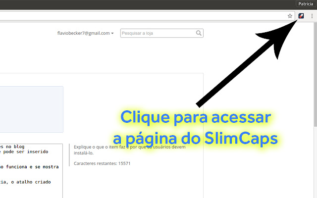 Slim Caps Amigas e Mulheres  from Chrome web store to be run with OffiDocs Chromium online