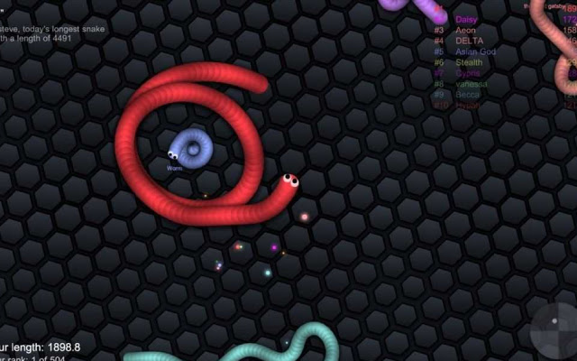 Slither IO Unblocked Game New Tab  from Chrome web store to be run with OffiDocs Chromium online
