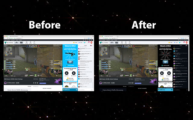 SLIVER Night Mode  from Chrome web store to be run with OffiDocs Chromium online