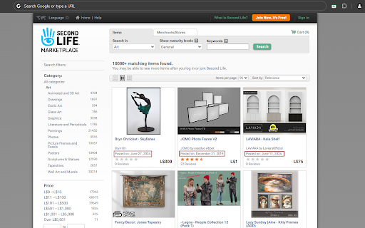 SL Marketplace Enhancer  from Chrome web store to be run with OffiDocs Chromium online