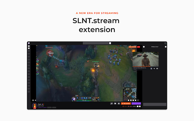 SLNT.stream  from Chrome web store to be run with OffiDocs Chromium online