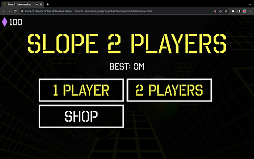 Slope 2 Players Online Unblocked Game  from Chrome web store to be run with OffiDocs Chromium online