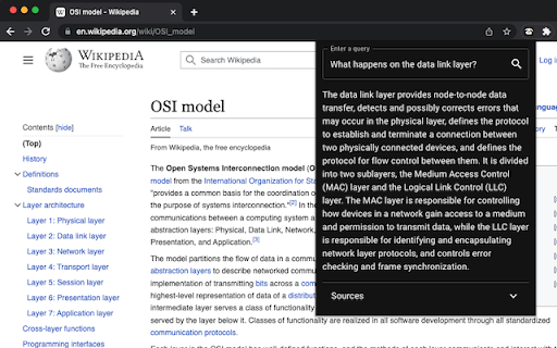 Sloth Search  from Chrome web store to be run with OffiDocs Chromium online