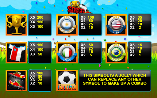 ﻿Slot Machine Ultimate Soccer  from Chrome web store to be run with OffiDocs Chromium online