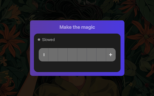 Slowed Reverb  from Chrome web store to be run with OffiDocs Chromium online