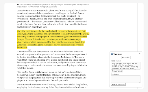 Slug Translate  from Chrome web store to be run with OffiDocs Chromium online