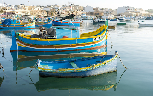 Small blue boats  from Chrome web store to be run with OffiDocs Chromium online