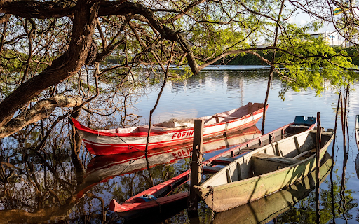 Small boats on the river  from Chrome web store to be run with OffiDocs Chromium online