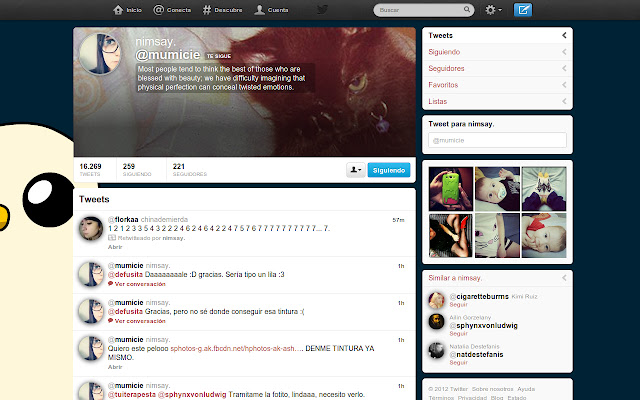 Small changes to NewTwitter  from Chrome web store to be run with OffiDocs Chromium online