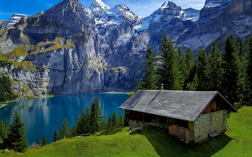 small hut by the lake  from Chrome web store to be run with OffiDocs Chromium online