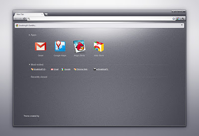 SmallringFX MetalSliver Theme  from Chrome web store to be run with OffiDocs Chromium online