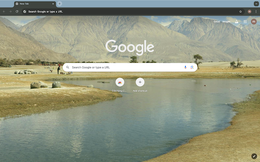 small river and steppe  from Chrome web store to be run with OffiDocs Chromium online