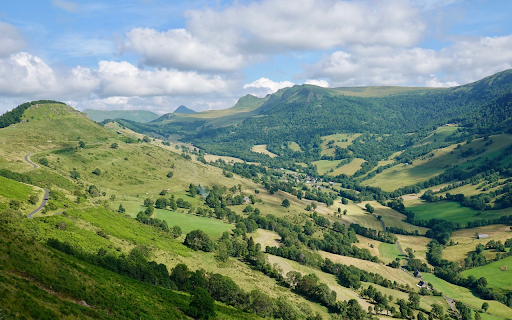 Small road through green grass hills  from Chrome web store to be run with OffiDocs Chromium online