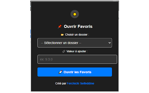 Smart Bookmark Launcher  from Chrome web store to be run with OffiDocs Chromium online
