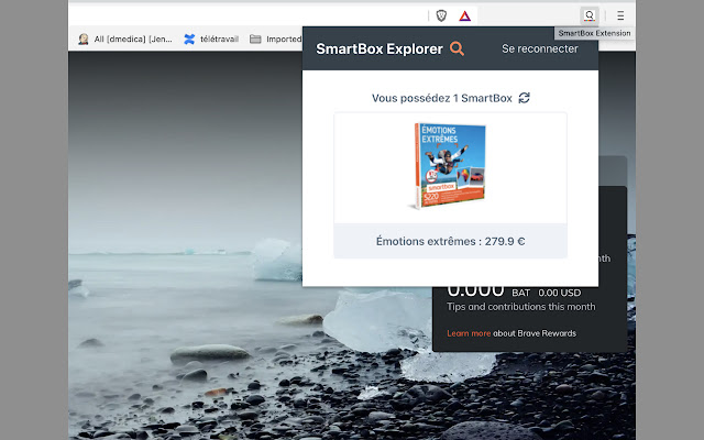 smartbox extension  from Chrome web store to be run with OffiDocs Chromium online