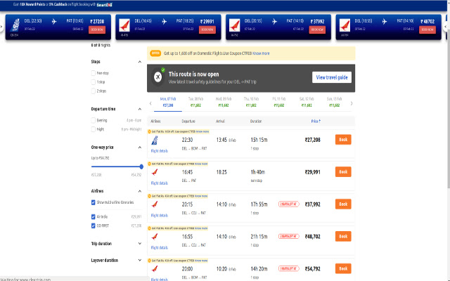 SmartBuy Travel Compare  from Chrome web store to be run with OffiDocs Chromium online