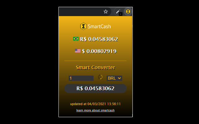 SmartCashPrice  from Chrome web store to be run with OffiDocs Chromium online