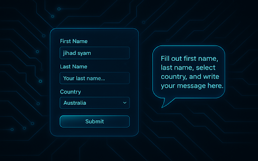 Smart Click  Type  from Chrome web store to be run with OffiDocs Chromium online