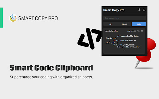 Smart Copy Pro  from Chrome web store to be run with OffiDocs Chromium online