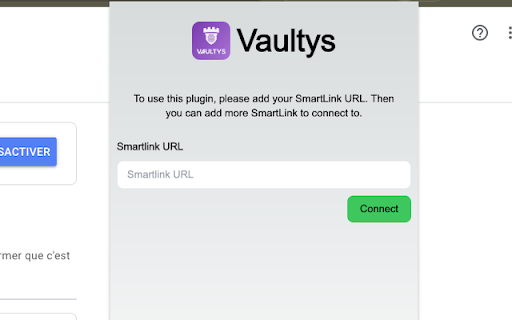 Smartlink plugin  from Chrome web store to be run with OffiDocs Chromium online
