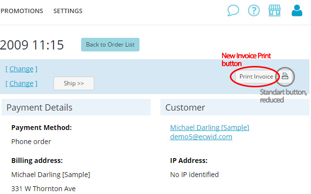 smartMart: Ecwid custom invoice print  from Chrome web store to be run with OffiDocs Chromium online