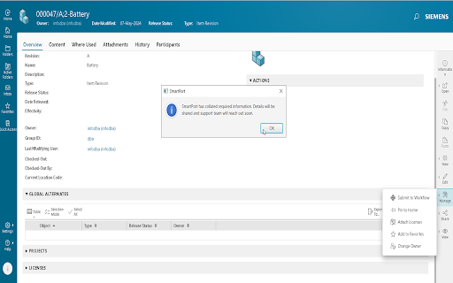 SmartPort  from Chrome web store to be run with OffiDocs Chromium online