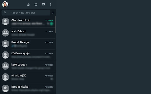 Smart Privacy Extension For WA Message  from Chrome web store to be run with OffiDocs Chromium online